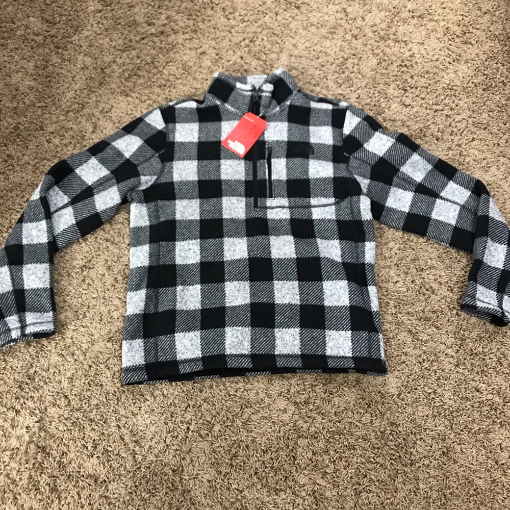 The North Face 1/4 zip fleece NWT